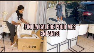 ???? ENFIN! MES NOUVELLES CHAISES HAUTES SONT LÀ: FINI LA GALÈRE POUR MES ENFANTS ???? ????| DU NOUV