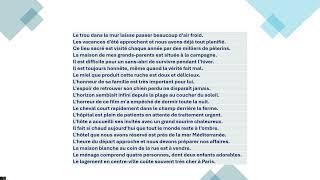 Les mots les plus utilisés 097