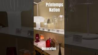 #decoration Décoration chez Printemps Nation à Paris.