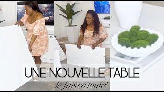 ???????? JE MONTE MA NOUVELLE TABLE BASSE TOUTE SEULE // DU NOUVEAUTÉ DANS MON SALON [Tour] / HOME U