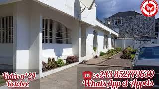 ???? RÉSIDENCE NA KINTAMBO À 5 MINUTES YA BOULEVARD,NDAKU YA 4 CHAMBRES,5 SALLES DE BAINS,2 SALONS,E