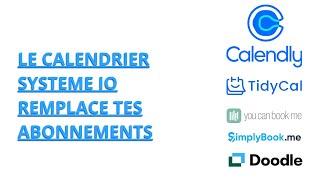 Calendrier Systeme.io : Gagnez du temps et économisez votre abonnement Calendly | ???? EN DESCRIPTIO