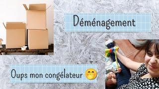 ????Ont déménage !!!                       ???? oups mon congélateur !!! #déménagement #pasdechance