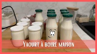 Yaourt à boire maison | Faire soi-même | Février sans supermarché