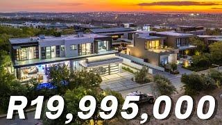 Touring a R19,995,000 ULTRA MODERN ENTERTAINERS Home in Steyn City