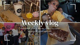 Weekly Vlog #1 | Maman débordée mais heureuse ???? Collab, shopping & déménagement !