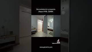 REMODELACIÓN DE DEPARTAMENTO | ANTES Y DESPUÉS ✅ #shorts #architecture