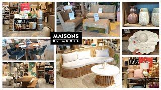 MAISONS DU MONDE NOUVEAUTÉS MEUBLES DÉCORATION INTÉRIEURE ET EXTÉRIEUR SOLDES JUSQU'AU 50%??????????