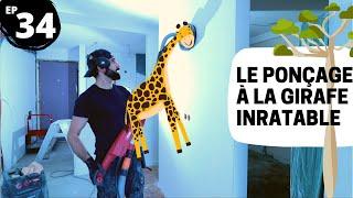 ⭐[EP34] Comment poncer à la girafe ? Astuce de pro + Préparation peintures