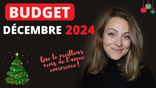 BUDGET DECEMBRE 2024 - Préparer les fêtes sereinement avec l'argent mis de côté toute l'année !