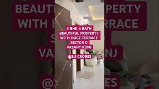 Huge ???? 4 BHK Triplex for sale in Vasant Kunj DDA FLATS ???? 9711637753 #vasantkunj #forsale #delh