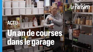"Je suis survivaliste" : elle a stocké un an de denrées alimentaires dans son garage