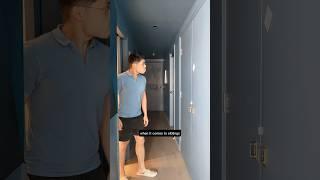 In Feng shui when doors face each other - 门对门, it means there will be conflict! Fact or cap?