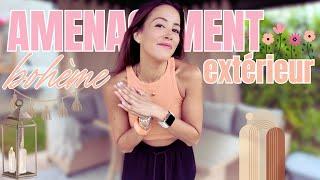 TRANSFORMATION & AMENAGEMENT Jardin Terrasse |  Bohème Déco Cosy Petit Budget