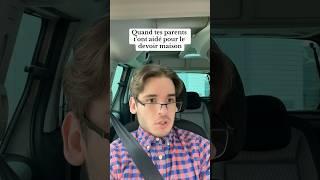 Quand tes parents t’ont aidé pour le devoir maison ????