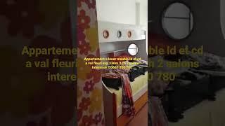appartement a louer  meuble ld et cd  val fleuri sup 136m 3 chambres interessé t 0661 200 780