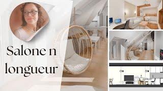 Aménager une cuisine ouverte sur salon en longueur : 3 exemples inspirants