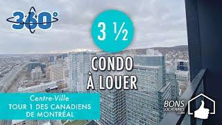 Appartement à louer / Apartment Tour Visite virtuelle 360° - Downtown Mtl 3½ (BonsLocataires.com)