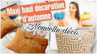 ✨BIG HAUL DÉCORATION D’AUTOMNE | NOUVELLE DÉCO POUR LA MAISON ✨