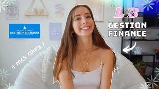LICENCE DE FINANCE : Cours, Conseil, Avis / Panthéon Sorbonne