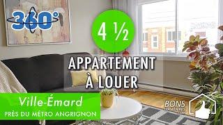 Appartement à louer- Visite virtuelle - Apartment Tour - Ville-Émard  4.5