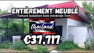 [ENG SUB] Thailand Maison à vendre | €37,717 -1 chambre, terrain 1,600m2 Han Na Ngam