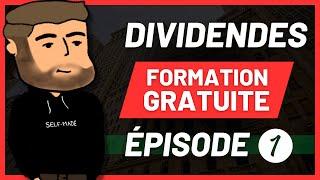 FORMATION GRATUITE BOURSE: Comment devenir RENTIER avec les actions à dividendes ? (De A à Z)