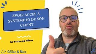 Partager son accès SYSTEMEIO à son prestataire sans avoir à donner son login et mot de passe