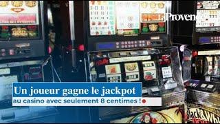 Un joueur gagne le jackpot au casino avec seulement 8 centimes !