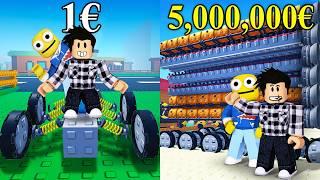 VOITURE À 1€ vs 5,000,000€ dans ROBLOX ! (Risky Haul)