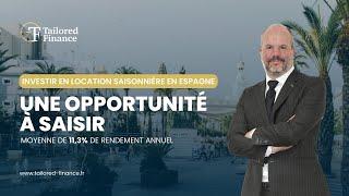Votre investissement en location saisonnière clé en main. Pourquoi choisir l'Espagne ? ????