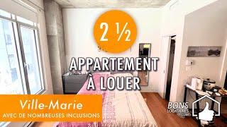 Condo à louer - Visite virtuelle - Apartment Tour - Ville-Marie  2 1/2