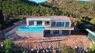 Villa contemporaine avec vue mer, Saint-Raphaël / Anthéor.