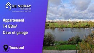 Appartement à vendre T4 88m² vue Cher
