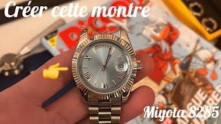 Comment créer une montre facilement avec un mouvement miyota 8285 ? ????