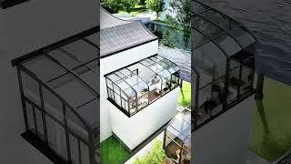 #balconydecor #glasshouse #music #architecture #design #glassfloor #house #balconydesign #glassroom