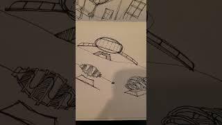 Architecture Concept Sketch