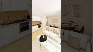 ???? Pièce de vie 18m2 ???? #amenagement #petitchambre #decorationchambre #housetour #bedroom #decor