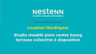 G519-N4 - À LOUER à MERDRIGNAC, studio meublé