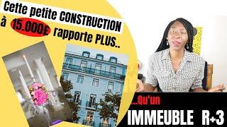 Cette PETITE CONSTRUCTION rapporte plus qu'un IMMEUBLE